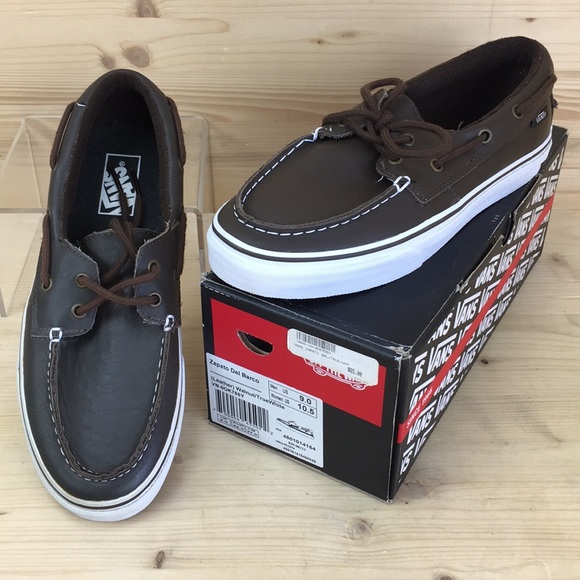 vans zapato del barco size 9